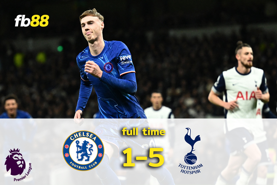 ผลบอล: สเปอร์ส พบ เชลซี 4-3 โคล พาลเมอร์ พาทีม ขยี้ ไก่เดือยทอง