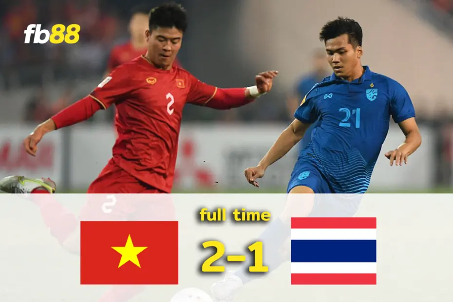 ผลบอล : เวียดนาม พบ ไทย 2-1 เชือดนัดต่อนัด
