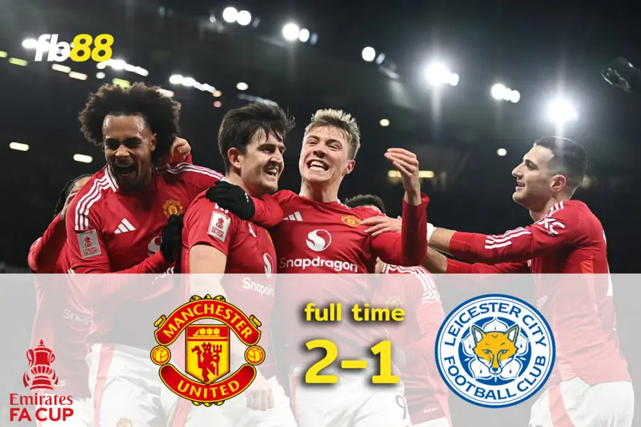 ผลบอล แมนยู พบ เลสเตอร์ : เกือบหลับแต่กลับมาได้ ผีดับจิ้งจอก 2-1