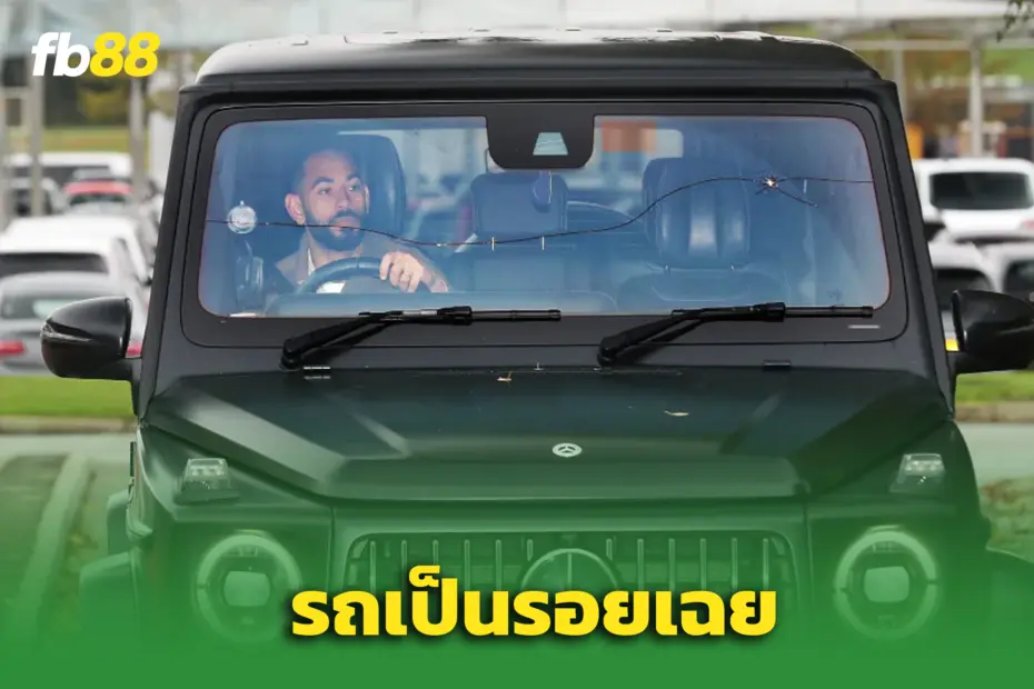 “มาธิอุส คุนญ่า” เจอรอยร้าวบนกระจกหน้า Mercedes G-Wagon
