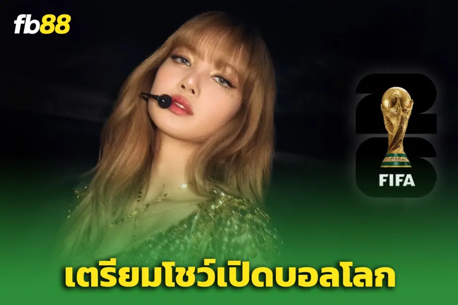 “ลิซ่า” เตรียมเขย่าวงการ ‘ฟีฟ่า’ คอนเฟิร์มร่วมโชว์เปิด ‘ฟุตบอลโลก 2026’